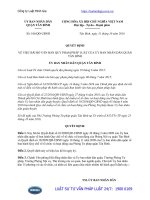 Quyết định 106 QĐ-UBND năm 2016 bãi bỏ văn bản quy phạm pháp luật của Ủy ban nhân dân quận Tân Bình, thành phố Hồ Chí Minh ban hành