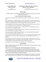 Quyết định 2848 QĐ-UBND năm 2016 về thành lập Trung tâm tiếp nhận và trả kết quả thủ tục hành chính tỉnh An Giang