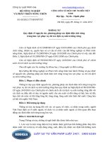 Thông tư 60 2012 TT-BNNPTNT Quy định về nguyên tắc, phương pháp xác định diện tích rừng trong lưu vực phục vụ chi trả dịch vụ môi trường rừng