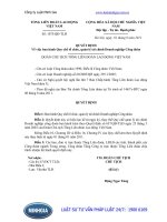 Quyết định 1073 QĐ-TLĐ Về việc ban hành Quy chế tổ chức, quản lý tài chính Doanh nghiệp Công đoàn