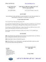 Quyết định 822 QĐ-UBND Quy chế làm việc của Ban Chỉ đạo và các Tiểu ban phục vụ Hội nghị Xúc tiến Đầu tư tỉnh Gia Lai năm 2016