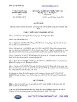 Quyết định 5127 QĐ-UBND điều chỉnh Kế hoạch sử dụng đất năm 2016 huyện Mỹ Đức, thành phố Hà Nội