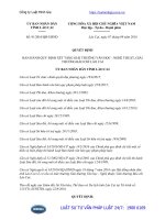 Quyết định 91 2016 QĐ-UBND Quy định xét tặng Giải thưởng Văn học - Nghệ thuật, Giải thưởng Báo chí Lào Cai