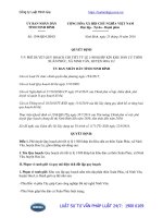 Quyết định 1394 QĐ-UBND năm 2016 phê duyệt Quy hoạch tỷ lệ 1 500 khép kín Khu dân cư thôn Xuân Phúc, xã Ninh Vân, huyện Hoa Lư, tỉnh Ninh Bình