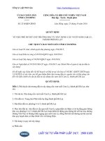 Quyết định 2316 QĐ-UBND năm 2016 phê duyệt chủ trương đầu tư xây dựng cầu vượt suối Cam Ly, thành phố Đà Lạt, tỉnh Lâm Đồng