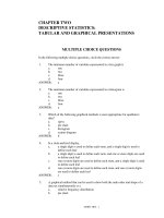 Essentials of modern business statistics 4th edition anderson test bank 