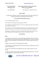 Quyết định 550 QĐ-UBND điều chỉnh quy hoạch sử dụng đất đến năm 2020, bổ sung kế hoạch sử dụng đất năm 2016 huyện Yên Dũng, tỉnh Bắc Giang