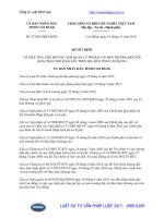 Quyết định 27 2016 QĐ-UBND về mức thu, chế độ thu, nộp, quản lý phí bảo vệ môi trường đối với khai thác khoáng sản trên địa bàn tỉnh Cao Bằng