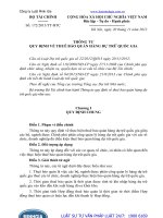 Thông tư 172 2013 TT-BTC quy định về thuê bảo quản hàng dự trữ quốc gia