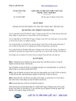 Quyết định 522 QĐ-UBDT năm 2016 thành lập Tạp chí Nghiên cứu dân tộc thuộc Học viện Dân tộc do Bộ trưởng, Chủ nhiệm Ủy ban Dân tộc ban hành