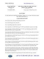 Quyết định 644 QĐ-UBND năm 2016 phê duyệt Phương án phòng, chống lũ, lụt cho vùng hạ du đập thủy điện Đăk Srông 3A do tỉnh Gia Lai ban hành