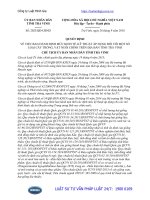 Quyết định 2023 QĐ-UBND năm 2016 về Định mức kinh tế, kỹ thuật áp dụng đối với loại cây trồng, vật nuôi chính trên địa bàn tỉnh Trà Vinh