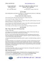 Quyết định 72 2016 QĐ-UBND khung giá dịch vụ quản lý, vận hành nhà chung cư trên địa bàn tỉnh An Giang