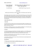 Kế hoạch 66 KH-UBND năm 2016 triển khai thi hành Luật Tiếp cận thông tin trên địa bàn tỉnh Thái Bình