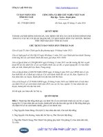 Quyết định 1754 QĐ-UBND năm 2016 thành lập Hội đồng đánh giá, xác định Chỉ số cải cách hành chính của Sở, cơ quan ngang Sở, Ủy ban nhân dân huyện, thành phố trên địa bàn tỉnh Hà Nam