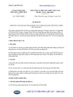 Kế hoạch 176 KH-UBND năm 2016 kiểm tra văn bản quy phạm pháp luật trên địa bàn tỉnh Thừa Thiên Huế năm 2017