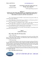 Thông tư 80 2011 TT-BTC hướng dẫn một số nội dung về điều kiện đăng ký và hoạt động của đại lý làm thủ tục hải quan