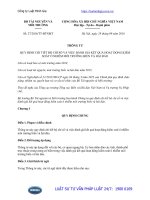 Thông tư 27 2016 TT-BTNMT quy định bộ chỉ số và việc đánh giá kết quả hoạt động kiểm soát ô nhiễm môi trường biển và hải đảo do Bộ trưởng Bộ Tài nguyên và Môi trường ban hành