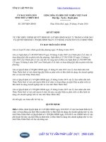 Quyết định 2507 QĐ-UBND năm 2016 điều chỉnh Quyết định 1147 QĐ-UBND và 1159 QĐ-UBND do tỉnh Thừa Thiên Huế ban hành