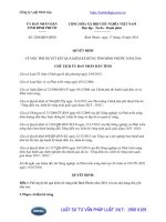 Quyết định 2586 QĐ-UBND phê duyệt kết quả kiểm kê rừng tỉnh Bình Phước năm 2016