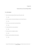 Dynamic business law the essentials 3rd edition kubasek test bank 