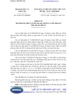 Thông tư 36 2012 TT-BGDĐT Ban hành Quy định về tổ chức dạy học, kiểm tra và cấp chứng chỉ tiếng dân tộc thiểu số