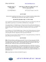 Quyết định 3299 QĐ-BKHCN năm 2016 phê duyệt Danh mục đặt hàng dự án thuộc Chương trình nông thôn miền núi, bắt đầu thực hiện từ năm 2017 do Bộ trưởng Bộ Khoa học và Công nghệ ban hành