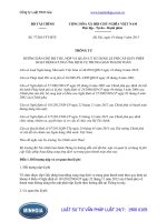 Thông tư hướng dẫn thu, nộp và quản lý hoạt động cung ứng dịch vụ