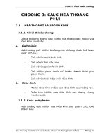 CHƯƠNG 3 CÁC HỆ THỐNG PHỤ TRÊN Ô TÔ