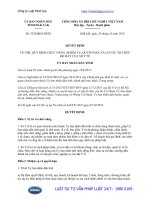 Quyết định 3226 QĐ-UBND năm 2016 về quy định chức năng, nhiệm vụ, quyền hạn và cơ cấu tổ chức bộ máy của Sở Y tế tỉnh Đắk Lắk