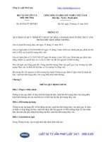 Thông tư 40 2016 TT-BTNMT quy định về Quy trình kỹ thuật dự báo, cảnh báo khí tượng thủy văn trong điều kiện bình thường do Bộ trưởng Bộ Tài nguyên và Môi trường ban hành