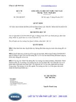 Quyết định số 2301 QĐ-BYT Hướng dẫn khám sàng lọc trước tiêm chủng đối với trẻ em