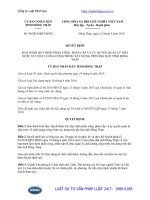 Quyết định 46 2016 QĐ-UBND Quy định phân công, phân cấp và ủy quyền quản lý nhà nước về chất lượng công trình xây dựng trên địa bàn tỉnh Đồng Tháp