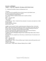 Economics 4th edition hubbard test bank 