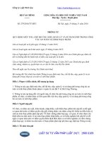 Thông tư 279 2016 TT-BTC quy định mức thu, chế độ thu, nộp, quản lý và sử dụng phí trong công tác an toàn vệ sinh thực phẩm do Bộ trưởng Bộ Tài chính ban hành