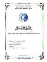 Thiết kế bộ điều khiển tốc độ của động cơ điện một chiều 