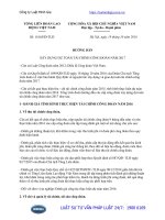 Hướng dẫn 1616 HD-TLĐ năm 2016 xây dựng dự toán tài chính công đoàn năm 2017 do Tổng Liên đoàn lao động Việt Nam ban hành