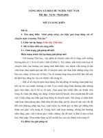 skkn giải pháp nâng cao hiệu quả hoạt động các tổ chuyên môn ở trường tiểu học 