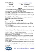 Thông tư 37 2015 TT-BTNMT về kỹ thuật về kiểm tra nội bộ phòng thí nghiệm