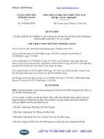 Quyết định 1769 QĐ-UBND năm 2016 phê duyệt nhiệm vụ Quy hoạch chung thị xã Hiệp Hòa tỉnh Bắc Giang đến năm 2035, tỷ lệ 1 10.000