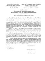 Thông báo về việc thực hiện các quy định của pháp luật và của Trường về ký kết hợp đồng lao động ngoài Trường