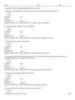 Enhanced computer concepts and microsoft office 2013 illustrated 1st edition parsons test bank 