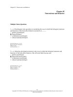 Essentials of understanding psychology 10th edition feldman test bank 