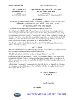 Quyết định 44 2016 QĐ-UBND Quy định chức năng, nhiệm vụ, quyền hạn, cơ cấu tổ chức và mối quan hệ công tác của Sở Tài chính Bình Thuận