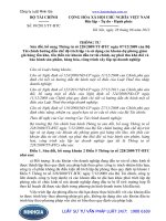 Thông tư 89 2013 TT-BTC sửa đổi, bổ sung Thông tư sô 228 2009 TT-BTC hướng dẫn chế độ trích lập và sử dụng các khoản dự phòng giảm giá hàng tồn kho