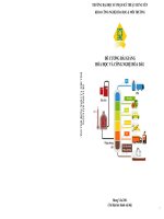 Đề cương bài giảng hóa học và công nghệ hóa dầu 