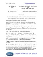 Thông tư 75 2015 TT-BTC về hướng dẫn Chế độ kế toán doanh nghiệp