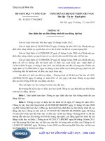 Thông tư 55 2012 TT-BGDĐT Quy định đào tạo liên thông trình độ cao đẳng, đại học