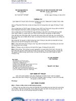 Thông tư 70 2015 TT-BTNMT Quy định kỹ thuật đối với hoạt động của các trạm khí tượng thủy văn tự động