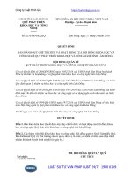 Quyết định 2335 QĐ-HĐQLQ năm 2016 Quy chế tổ chức và hoạt động của Hội đồng khoa học và công nghệ Quỹ phát triển khoa học và công nghệ tỉnh Lâm Đồng